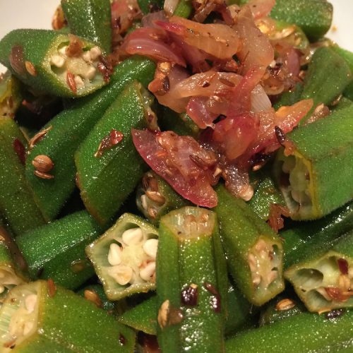 Recipe - Indian Spiced Okra