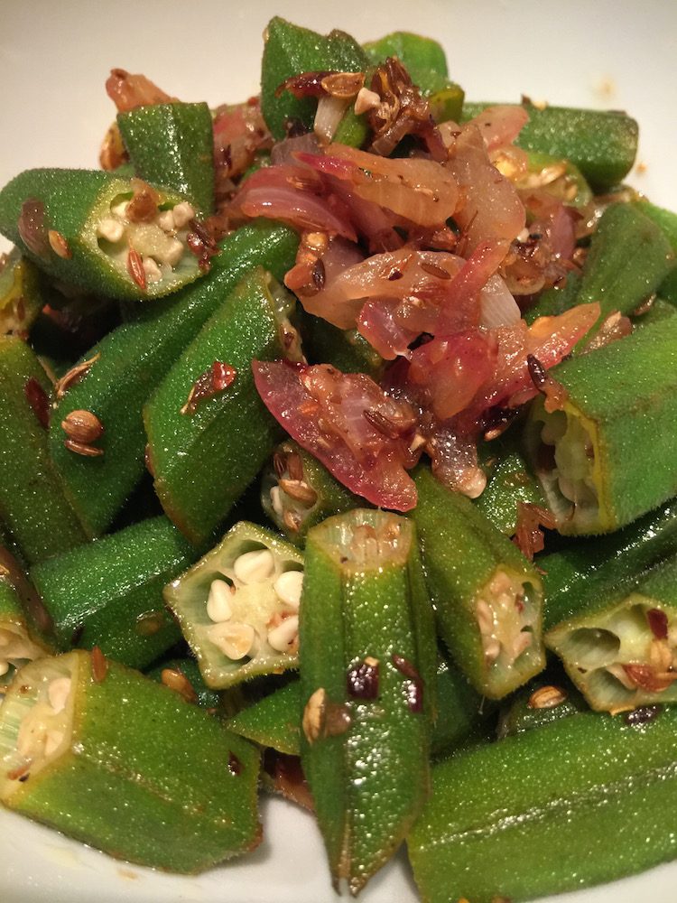 Recipe - Indian Spiced Okra