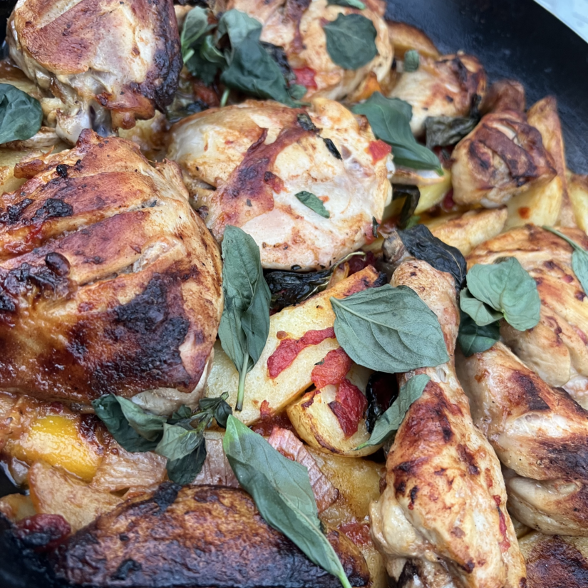 Paprika Mediterranean Chicken - Jules of the Kitchen